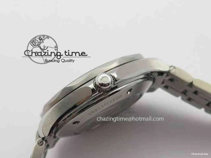 0123 Seamaster 300M 007 SS MK 1:1 Best Edition Black 007 Dial Ceramic Bezel On SS Bracelet A EasyCare 8178